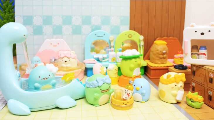 【リーメント すみっコぐらし】まったりのんびり♪すみっコ銭湯 Sumikko Gurashi Bath time[Miniature Toy]