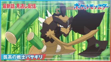 【公式】アニメ「ポケットモンスター」第73話「孤高の戦士バサギリ」（見逃し配信）