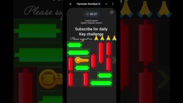 28 Nov 24 key challenge Hamster Kombat Daily Task #hamsterkombat #task #games #fun #telegram #shorts