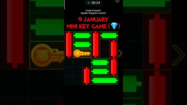 9 January hamster combat mini key mini game puzzle gaming key level