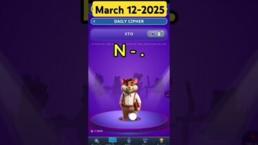 Hamster Kombat Daily Combo Today Cipher CardMarch 12-2025 #hamsterkombat #hamstertips #airdropsnew